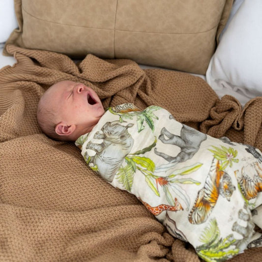 Organic Bamboo Muslin Swaddle