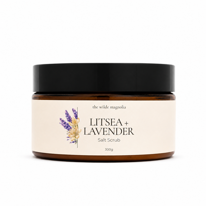 Litsea + Lavender | Himalayan Salt Scrub